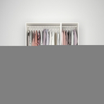 Распашной шкаф FARDAL PAX IKEA трехсекционный (с 1 ящиком) (белый)  150*50*240