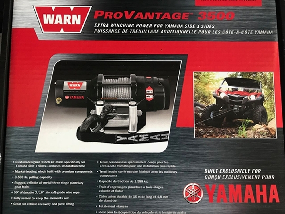 Лебедка для квадроцикла Warn Provantage 3500 Yamaha-kit