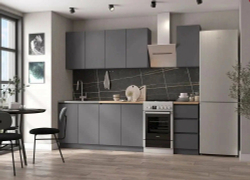 Кухня прямая Бруклин 2.0 м, материал лдсп