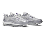 Кроссовки Nike Air Max 98 Metallic Silver (Женская размерная сетка)