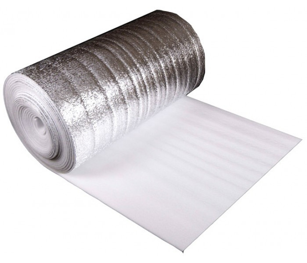 Подложка отражающая металлизированная Тепофол А 5 мм 30 м2