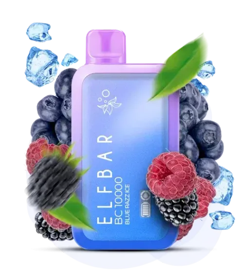 ELF BAR BC10000 - Blue Razz Ice (5% nic)