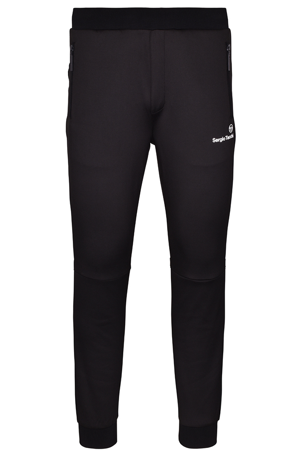 Мужские штаны теннисные Sergio Tacchini Donet 021 Pant - black/white