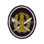 Шеврон пластизолевый Учреждения УИС (овал со столбом Закон)