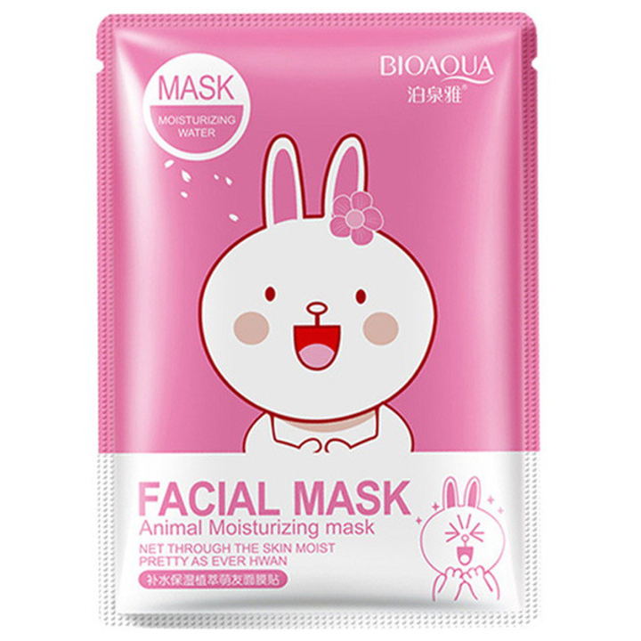 Маска для лица с экстрактом сакуры Bioaqua Friend Facial Mask