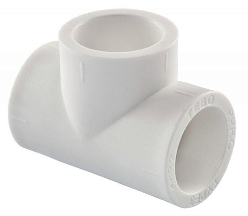 Тройник РР 20*25*20 белый (Tebo)