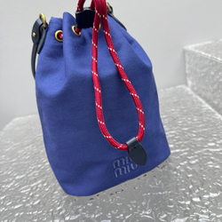 Miu Miu Gabardine Pouch 23 cm