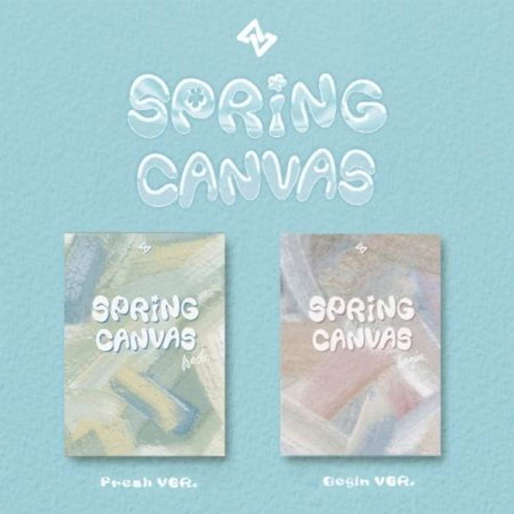 Альбом SEVENUS - SPRING CANVAS 1st Mini Album RANDOM Version