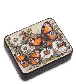 Народные промыслы ШК-55/260-B Шкатулка «Бабочки» исп. Маркова