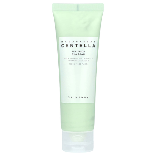 SKIN1004, Madagascar Centella, пена с экстрактом чая и трицы БГК, 125 мл (4,22 жидк. унц.)