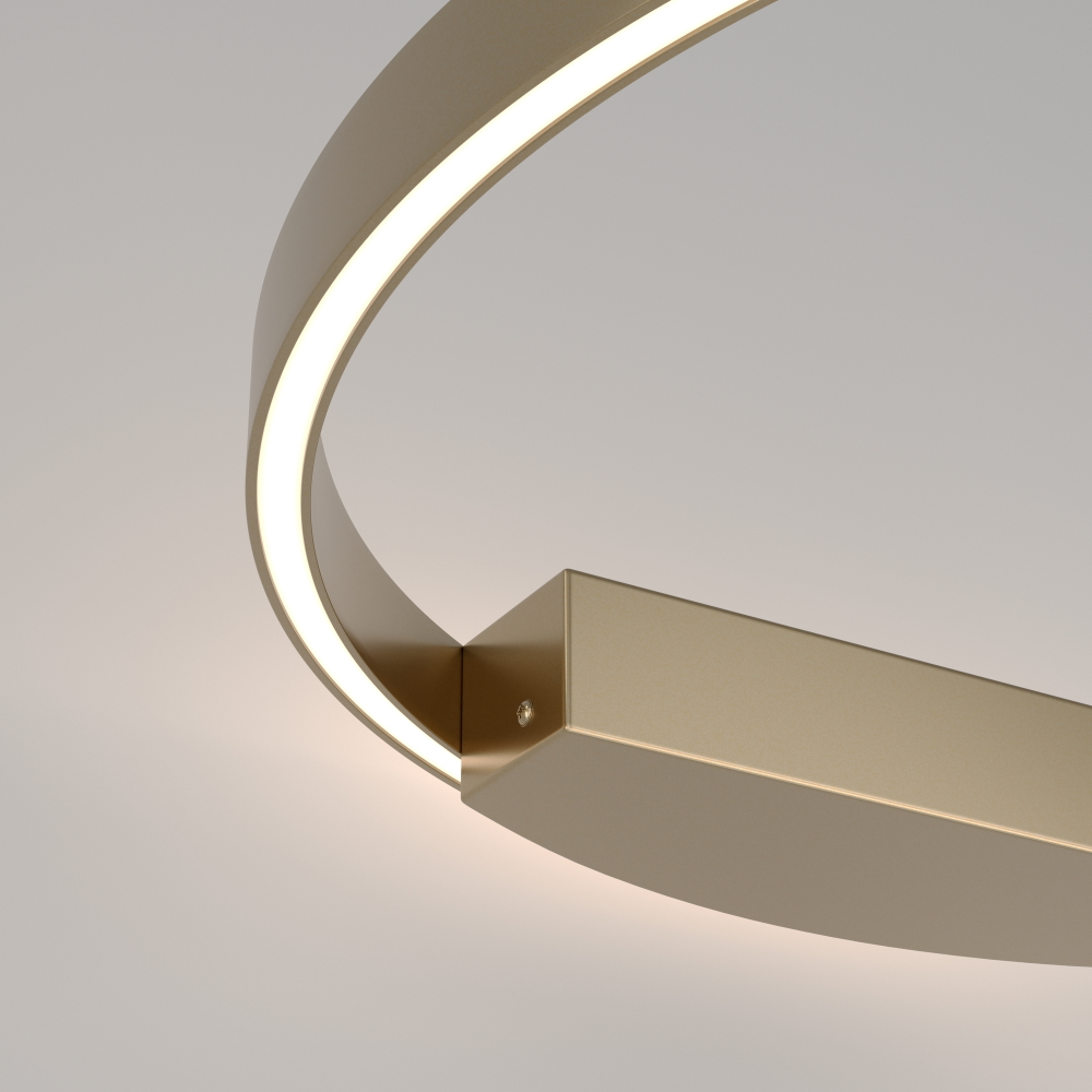 Настенный светодиодный светильник Maytoni Rim MOD058WL-L35BS4K