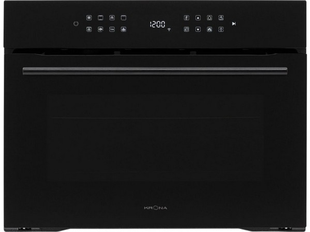 Духовой шкаф KRONA ONYX 45H BL/BL компактный