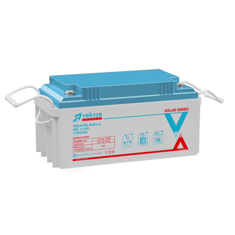 Аккумулятор  VEKTOR ENERGY GEL 12-65