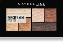 MAYBELLINE NEW YORK The City Mini Palette - палитра теней для век, 6 g