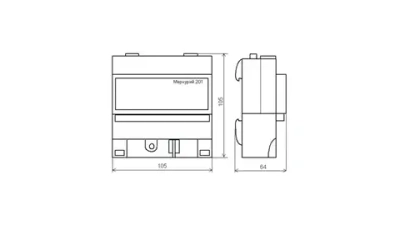 Cчетчик Меркурий 201.5 5-60А однофазный однотарифный 2025 Инкотекс