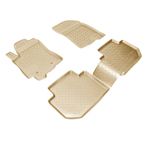 Ковры в салон Norplast/Unidec для Subaru Tribeca (2007-)Полиуретан,Бежевый, арт.NPL-Po-84-70-B