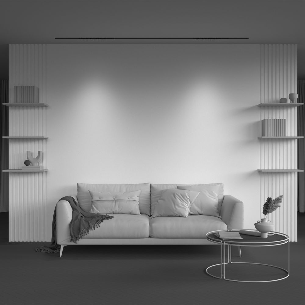 Трековый магнитный светодиодный светильник Maytoni Exility   TR232-2-15W4K-B