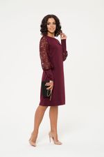 Платье Жозефина(46-56) Serenada винный (Акция)