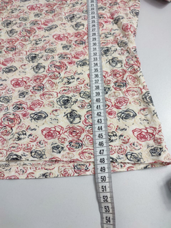 Футболка с красивым принтом 44-46 размер