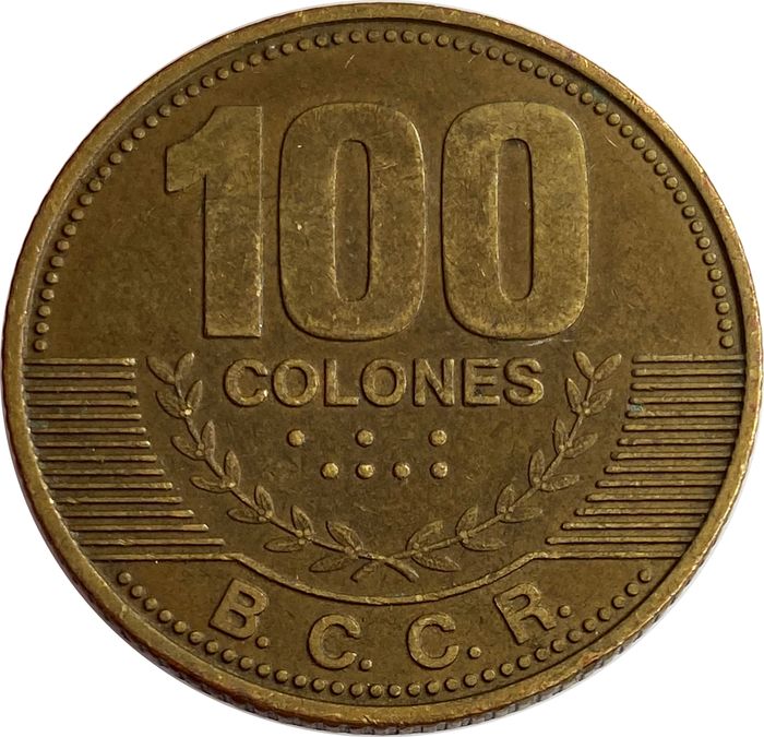 100 колонов 2006 Коста-Рика