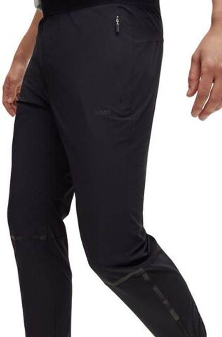 Теннисные брюки BOSS x Matteo Berrettini T_Track 2 Casual Trousers - black