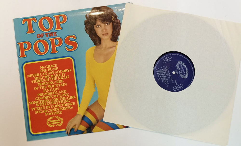 Винтажная виниловая пластинка LP Сборник Top Of The Pops Vol. 43 (UK 1975)