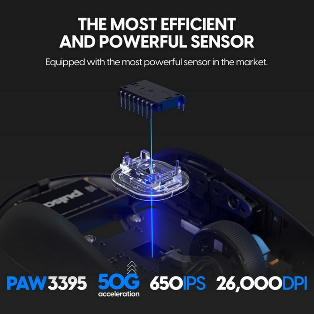 Игровая мышь Pulsar X2 H Wireless Size 1 (mini) Black (PX2H11)