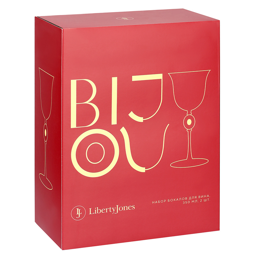 Набор бокалов для вина bijou, 350 мл, 2 шт.