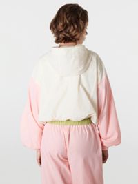 Олимпийка из нейлона "Колор блок" женская