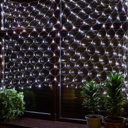 ULD-N2520-240-DTA WHITE IP20 Сетка светодиодная с контроллером. 240 светодиодов. 2.5х2 м. белая. IP20. провод прозрачный