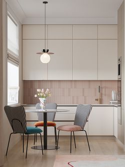 Стул Pompadour, велюр, изумрудный