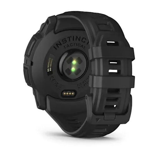 Умные часы Garmin Instinct 3 Solar Tactical 50 mm Black with black band
