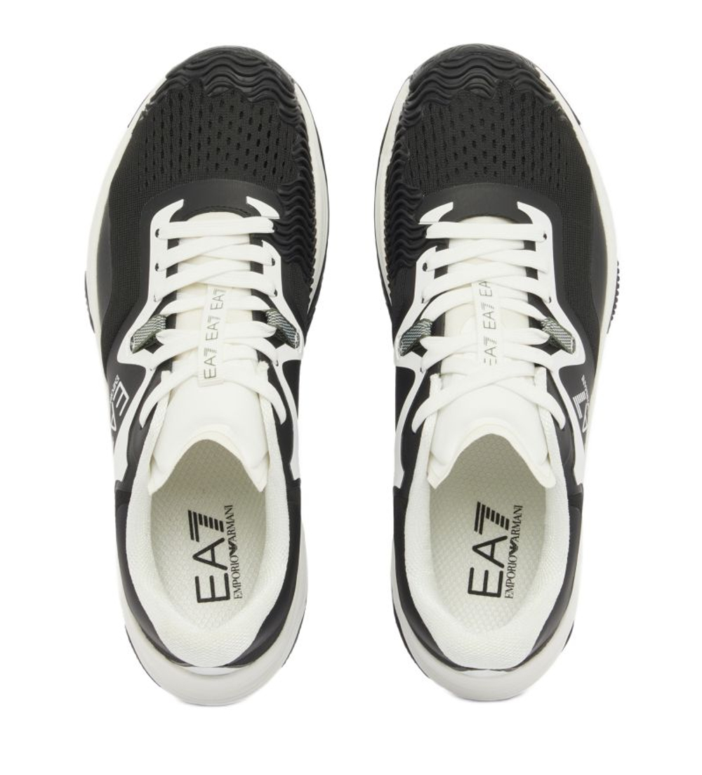 Теннисные кроссовки EA7 Unisex Sneaker - black/white/laurel wreath