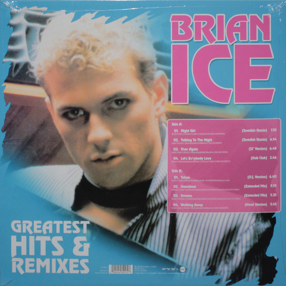 Brian Ice / Greatest Hits & Remixes (LP)