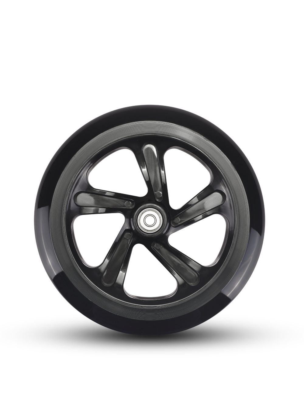 Колесо 200 мм черное (блистер)