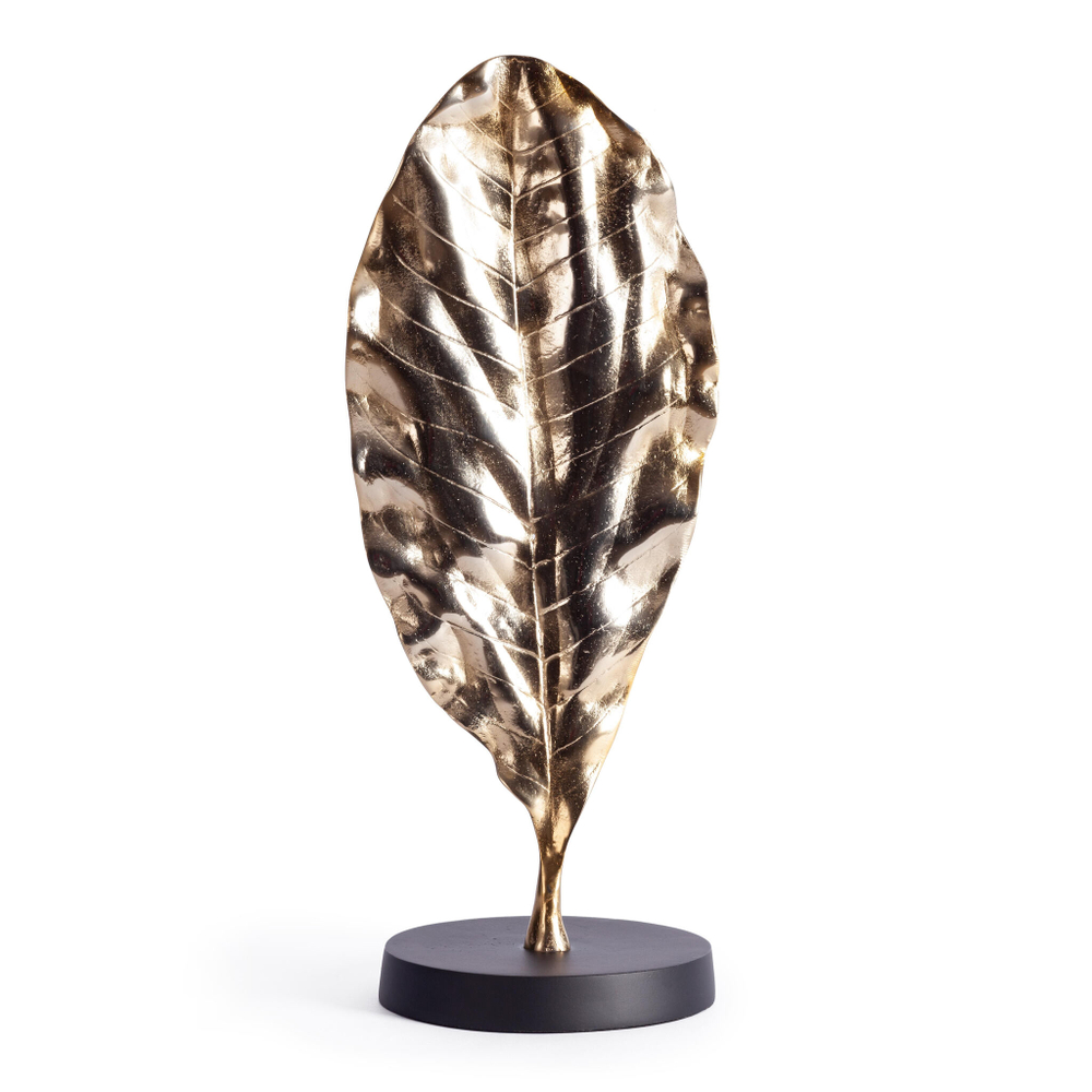 Декор Secret De Maison LEAF1 ( mod. 9735 ) алюминиевый сплав, 21x19x54 см, золотой, черный/gold, black powder coated