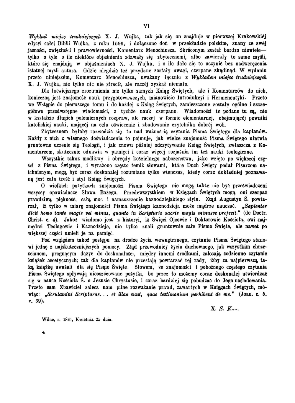 Biblia łacińsko-polska: czyli, Pismo Święte Starego i Nowego testamentu. Tom 1 | Jakub Wujek