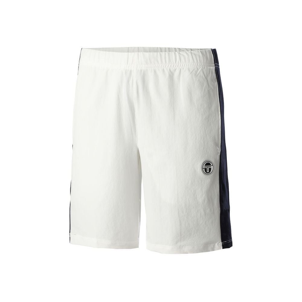 Мужские теннисные шорты Sergio Tacchini Youngline Shorts Men - White, Dark Blue