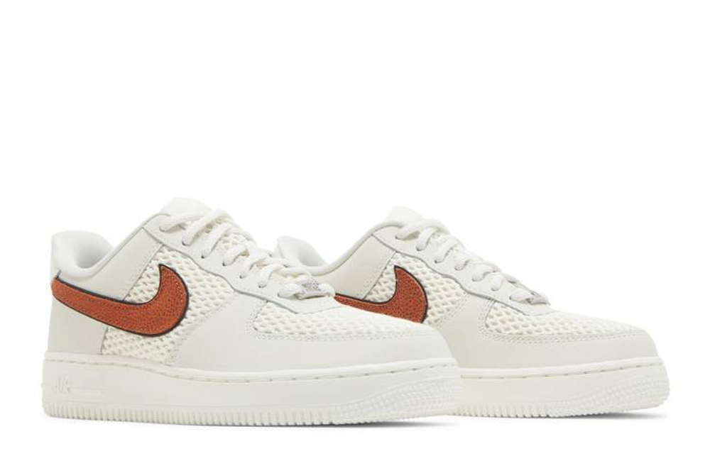 Кроссовки Nike Air Force 1 Low With Basketball Swooshes (Женская размерная сетка)