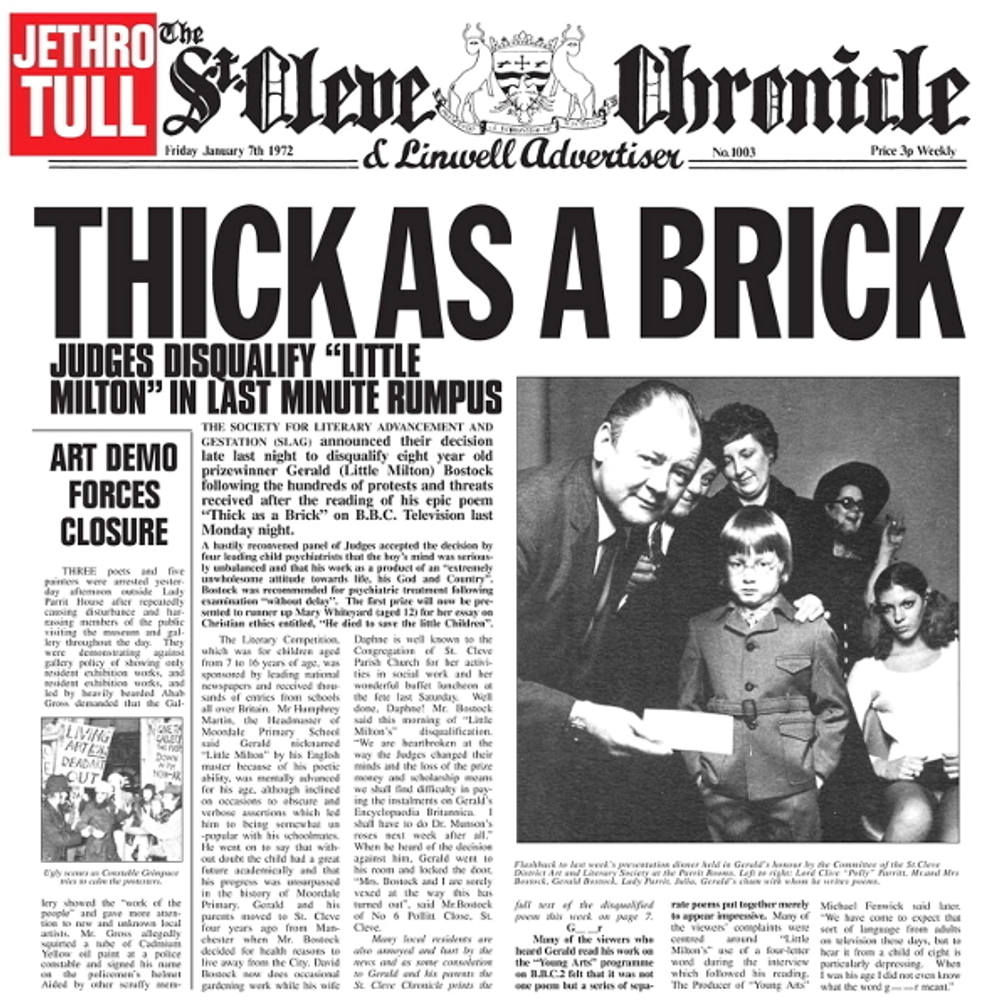 Jethro Tull / Thick As A Brick (LP)
