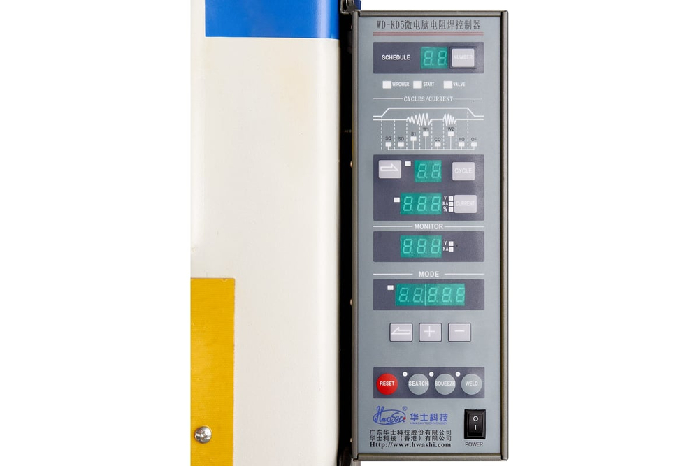 Машина контактной сварки HWASHI WL-SP-25K с линейным ходом 25 кВА