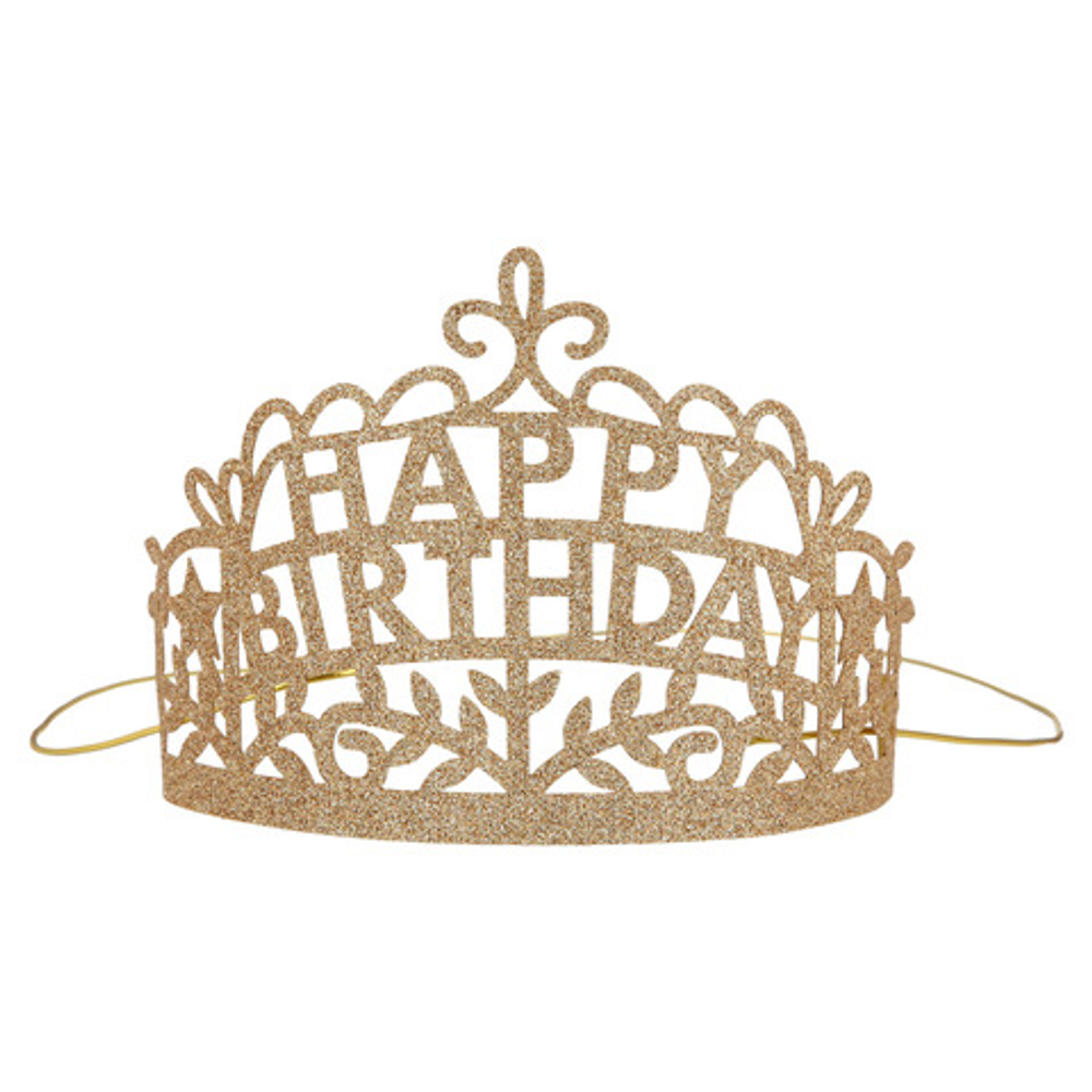 Тиара "Happy Birthday" 8 шт.