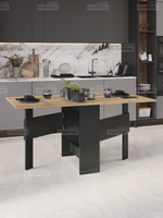 Стол - Книжка. Дуб Вотан - Антрацит