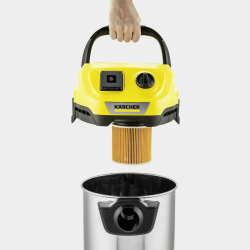 Хозяйственный пылесос KARCHER WD 3 P S V-17/4/20 (YSY) *EU 1000 Вт,17 л,шланг 2 м (1.628-190.0)