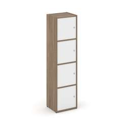 Locker plus Комплект №4 LK.K-004 Дуб Аризона/Белый 408*350*1593