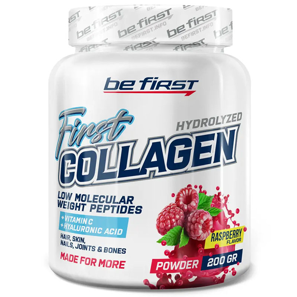 Be First Marine Collagen + Biotin + Hyaluronic Acid + Vitamin C (225 гр.)