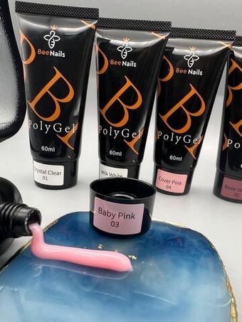 Полигель от BeeNails, 60мл, Baby pink