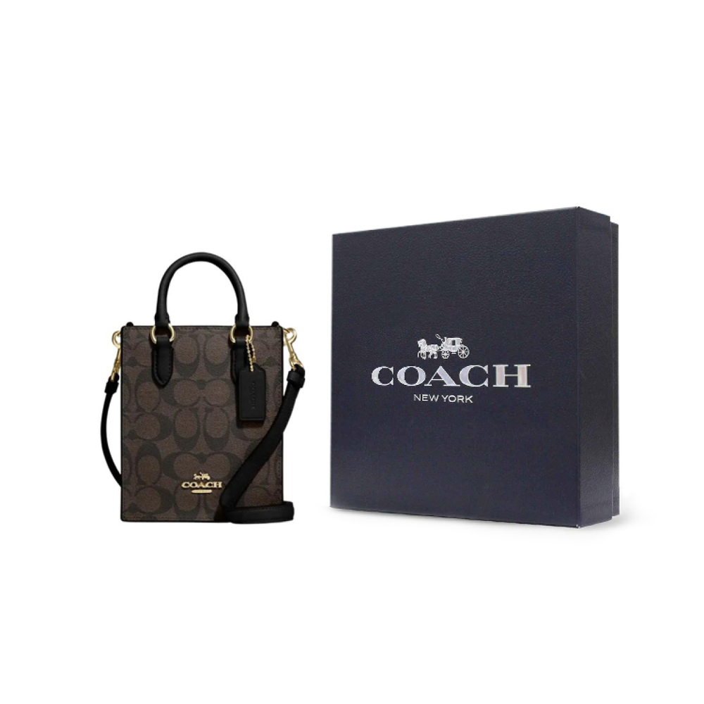 Сумка COACH North/South 17 Logo Tote, CJ494-IMAA8
