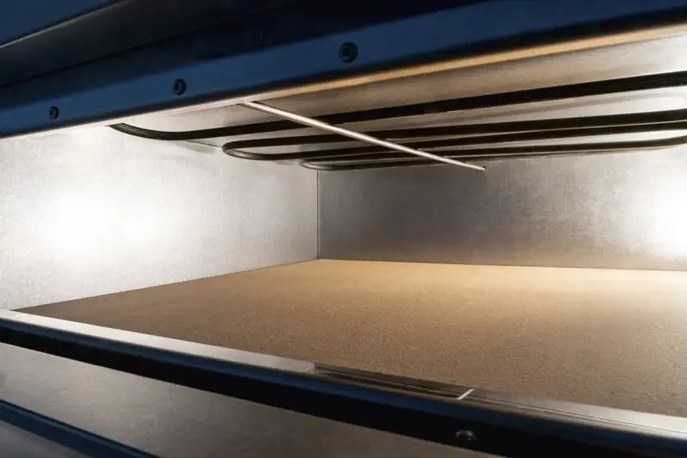 Печь для пиццы Prismafood HIDEO 2/40 GLASS & LIGHT, 4 термостата