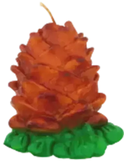 Свеча «Шишка новогодняя» 7,5*7,5*7,5 см